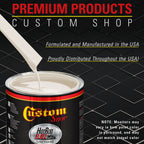 Wimbledon White - Hot Rod Flatz Flat Matte Satin Urethane Auto Paint - Complete Gallon Paint Kit