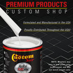 Wispy White - Hot Rod Flatz Flat Matte Satin Urethane Auto Paint - Complete Gallon Paint Kit Coating