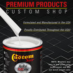 Oxford White - Hot Rod Flatz Flat Matte Satin Urethane Auto Paint - Complete Gallon Paint Kit Coating