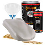 Mesa Gray - Hot Rod Flatz Flat Matte Satin Urethane Auto Paint - Complete Gallon Paint Kit Coating