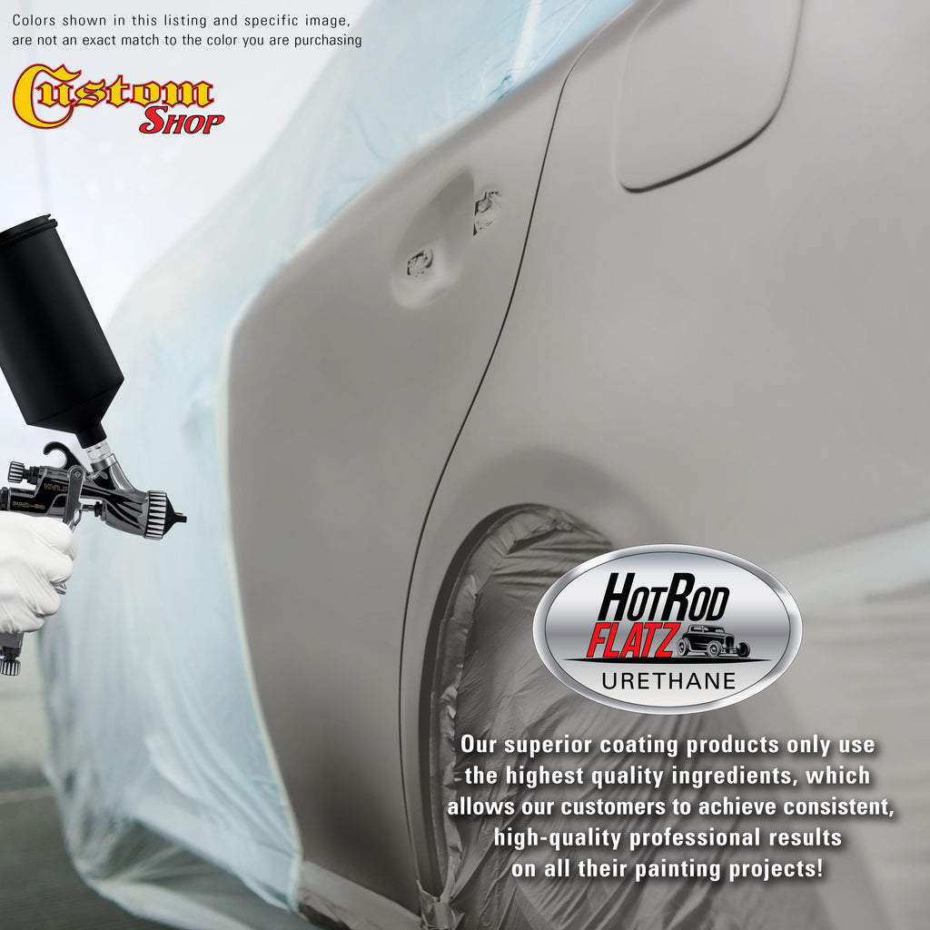 Dove Gray - Hot Rod Flatz Flat Matte Satin Urethane Auto Paint - Complete Gallon Paint Kit Coating