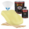 Springtime Yellow - Hot Rod Flatz Flat Matte Satin Urethane Auto Paint - Complete Quart Paint Kit