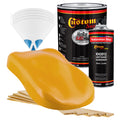 Oxide Yellow - Hot Rod Flatz Flat Matte Satin Urethane Auto Paint - Complete Gallon Paint Kit Coating