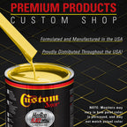 Canary Yellow - Hot Rod Flatz Flat Matte Satin Urethane Auto Paint - Complete Gallon Paint Kit
