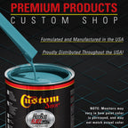 Medium Blue - Hot Rod Flatz Flat Matte Satin Urethane Auto Paint - Complete Gallon Paint Kit Coating
