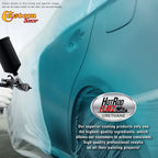 Medium Blue - Hot Rod Flatz Flat Matte Satin Urethane Auto Paint - Complete Quart Paint Kit Coating