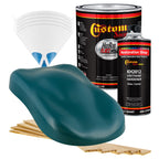 Transport Blue - Hot Rod Flatz Flat Matte Satin Urethane Auto Paint - Complete Gallon Paint Kit