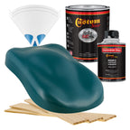 Transport Blue - Hot Rod Flatz Flat Matte Satin Urethane Auto Paint - Complete Quart Paint Kit