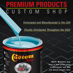 Glacier Blue - Hot Rod Flatz Flat Matte Satin Urethane Auto Paint - Complete Gallon Paint Kit Coating