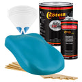 Petty Blue - Hot Rod Flatz Flat Matte Satin Urethane Auto Paint - Complete Gallon Paint Kit Coating