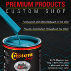 Petty Blue - Hot Rod Flatz Flat Matte Satin Urethane Auto Paint - Complete Gallon Paint Kit Coating