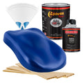 Marine Blue - Hot Rod Flatz Flat Matte Satin Urethane Auto Paint - Complete Quart Paint Kit Coating