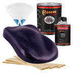 Majestic Purple - Hot Rod Flatz Flat Matte Satin Urethane Auto Paint - Complete Quart Paint Kit
