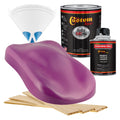 Magenta - Hot Rod Flatz Flat Matte Satin Urethane Auto Paint - Complete Quart Paint Kit Coating, 4:1