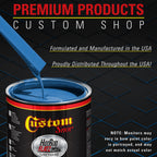 Coastal Highway Blue - Hot Rod Flatz Flat Matte Satin Urethane Auto Paint - Complete Gallon Paint Kit