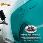 Bright Racing Aqua - Hot Rod Flatz Flat Matte Satin Urethane Auto Paint - Complete Quart Paint Kit