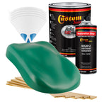 Transport Green - Hot Rod Flatz Flat Matte Satin Urethane Auto Paint - Complete Gallon Paint Kit