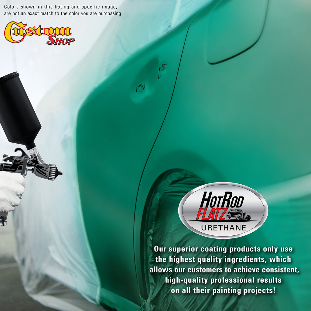 Transport Green - Hot Rod Flatz Flat Matte Satin Urethane Auto Paint - Complete Gallon Paint Kit