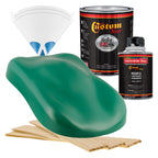 Transport Green - Hot Rod Flatz Flat Matte Satin Urethane Auto Paint - Complete Quart Paint Kit