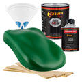 Emerald Green - Hot Rod Flatz Flat Matte Satin Urethane Auto Paint - Complete Quart Paint Kit Coating