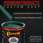 Woodland Green - Hot Rod Flatz Flat Matte Satin Urethane Auto Paint - Complete Gallon Paint Kit