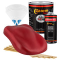Graphic Red - Hot Rod Flatz Flat Matte Satin Urethane Auto Paint - Complete Gallon Paint Kit Coating