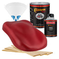 Graphic Red - Hot Rod Flatz Flat Matte Satin Urethane Auto Paint - Complete Quart Paint Kit Coating