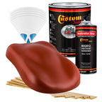Brickyard Red - Hot Rod Flatz Flat Matte Satin Urethane Auto Paint - Complete Gallon Paint Kit