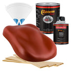 Brickyard Red - Hot Rod Flatz Flat Matte Satin Urethane Auto Paint - Complete Quart Paint Kit Coating