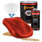 Reptile Red - Hot Rod Flatz Flat Matte Satin Urethane Auto Paint - Complete Gallon Paint Kit Coating