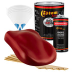 Victory Red - Hot Rod Flatz Flat Matte Satin Urethane Auto Paint - Complete Gallon Paint Kit Coating