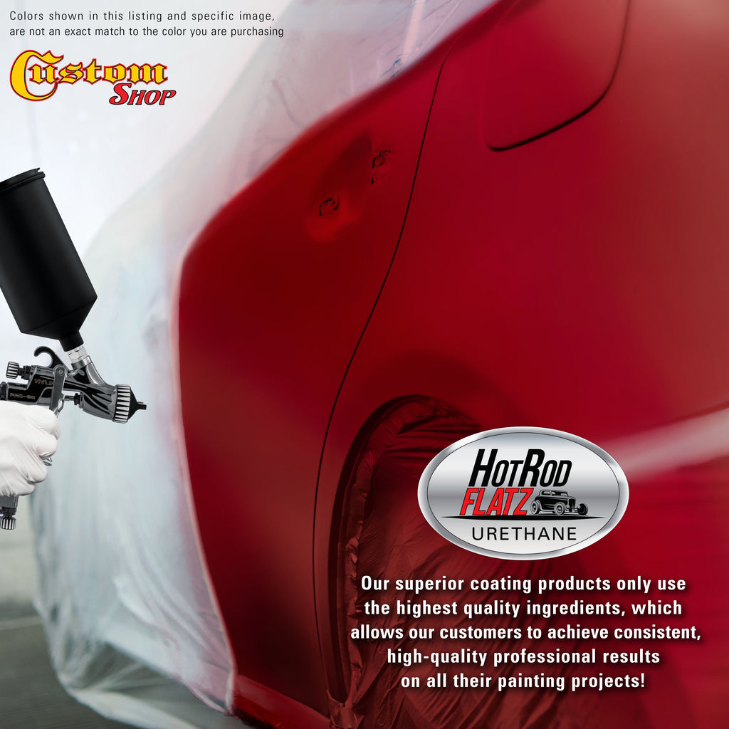 Victory Red - Hot Rod Flatz Flat Matte Satin Urethane Auto Paint - Complete Gallon Paint Kit Coating