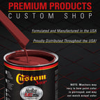 Jalapeno Bright Red - Hot Rod Flatz Flat Matte Satin Urethane Auto Paint - Complete Gallon Paint Kit