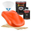Charger Orange - Hot Rod Flatz Flat Matte Satin Urethane Auto Paint - Complete Quart Paint Kit