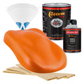 Sunset Orange - Hot Rod Flatz Flat Matte Satin Urethane Auto Paint - Complete Quart Paint Kit Coating