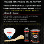 Vanilla Shake - Hot Rod Flatz Flat Matte Satin Urethane Auto Paint - Complete Gallon Paint Kit