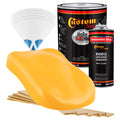 Maize Yellow - Hot Rod Flatz Flat Matte Satin Urethane Auto Paint - Complete Gallon Paint Kit Coating