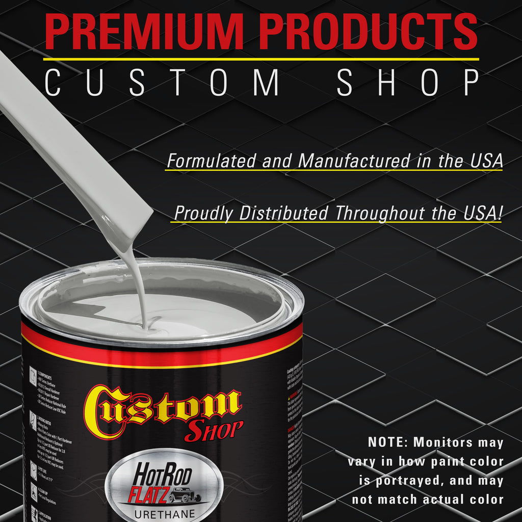 Light Gray Primer Tone - Hot Rod Flatz Flat Matte Satin Urethane Auto Paint - Complete Gallon Paint Kit