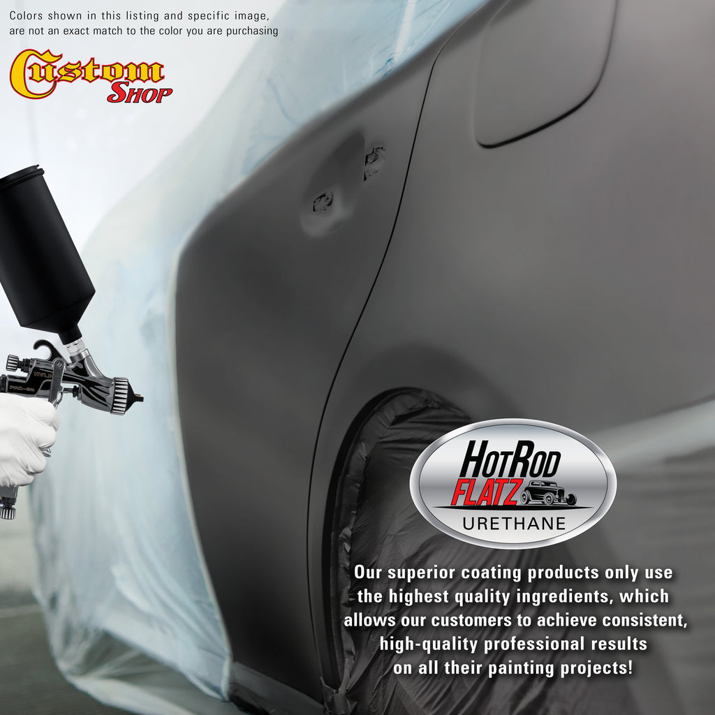 Dark Gray Primer Tone - Hot Rod Flatz Flat Matte Satin Urethane Auto Paint - Complete Quart Paint Kit