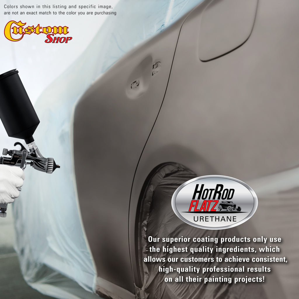 Graphite Gray Metallic - Hot Rod Flatz Flat Matte Satin Urethane Auto Paint - Complete Gallon Paint Kit