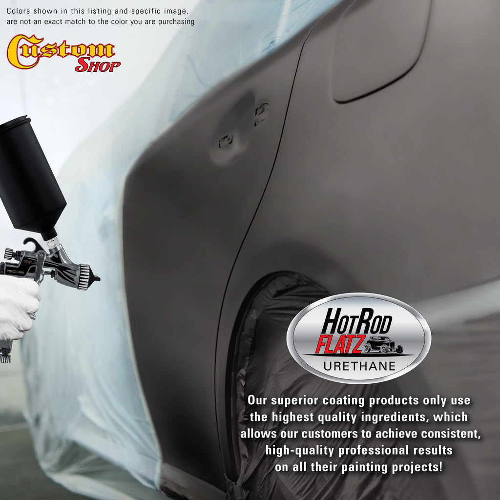 Anthracite Gray Metallic - Hot Rod Flatz Flat Matte Satin Urethane Auto Paint - Complete Gallon Paint Kit