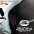 Black Metallic - Hot Rod Flatz Flat Matte Satin Urethane Auto Paint - Complete Quart Paint Kit