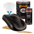 Black Sparkle Metallic - Hot Rod Flatz Flat Matte Satin Urethane Auto Paint - Complete Gallon Paint Kit