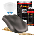 Meteor Gray Metallic - Hot Rod Flatz Flat Matte Satin Urethane Auto Paint - Complete Gallon Paint Kit
