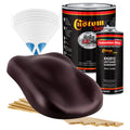 Deep Maroon - Hot Rod Flatz Flat Matte Satin Urethane Auto Paint - Complete Gallon Paint Kit Coating