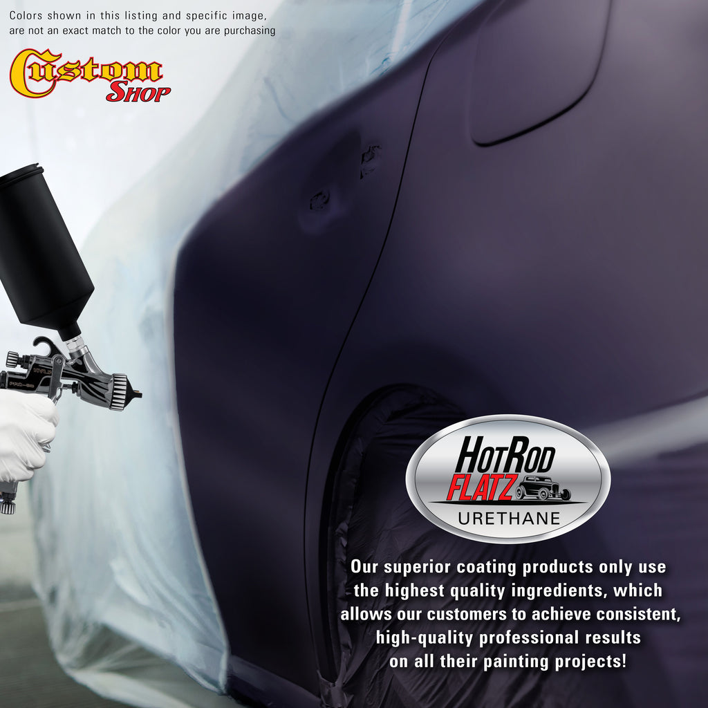 Deep Purple - Hot Rod Flatz Flat Matte Satin Urethane Auto Paint - Complete Gallon Paint Kit Coating
