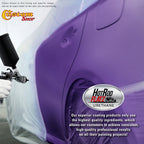 Bright Purple - Hot Rod Flatz Flat Matte Satin Urethane Auto Paint - Complete Quart Paint Kit Coating