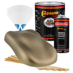 Arizona Bronze Metallic - Hot Rod Flatz Flat Matte Satin Urethane Auto Paint - Complete Gallon Paint Kit