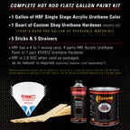 Arizona Bronze Metallic - Hot Rod Flatz Flat Matte Satin Urethane Auto Paint - Complete Gallon Paint Kit