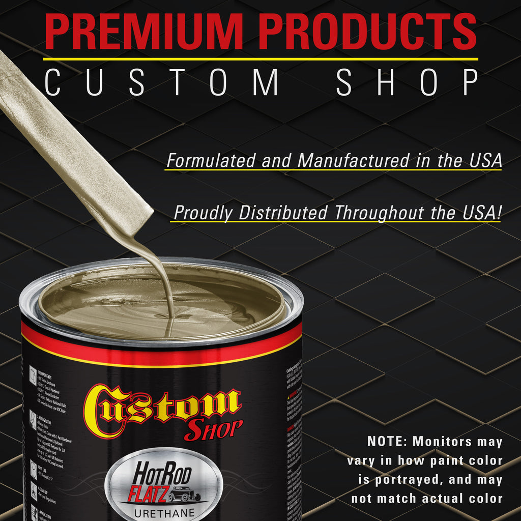 Arizona Bronze Metallic - Hot Rod Flatz Flat Matte Satin Urethane Auto Paint - Complete Gallon Paint Kit